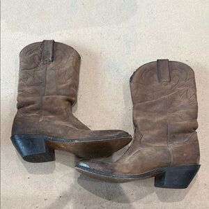 Durango Brown Heeled Boots